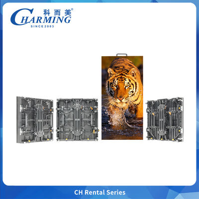 Creative Shape Outdoor LED Display P3.91 Gekrompen Flexibel Rechte Hoek Kas 7680Hz voor Concert Festival