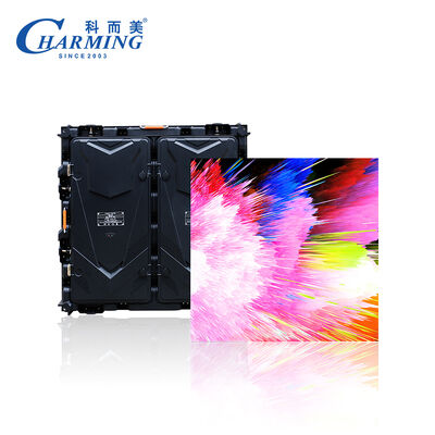 IP65 ALUMINIUM LEGERING WATERDICHT BUITEN LED VIDEOSCHERM P4 HOGE GRIJSTINT 7680HZ