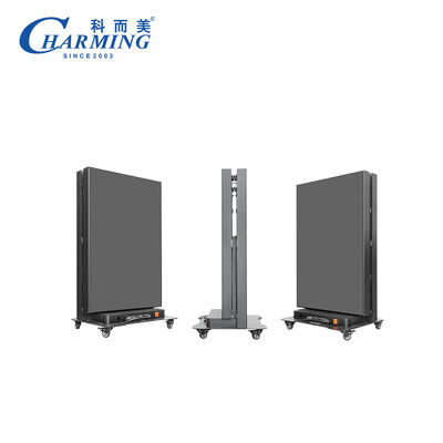 Opvouwbaar LED-poster-scherm met hoge verversingsfrequentie met GOB-technologie en intelligente mobiele besturing voor buitenvideo muren
