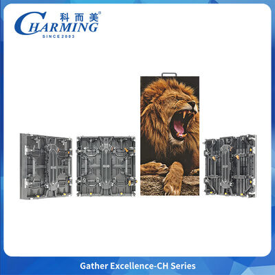 Outdoor P3.91 LED-scherm Gegoten aluminiumlegering kast voor verhuurevenementen HD-display