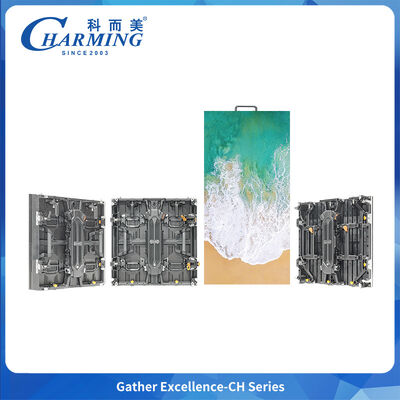 High-Refresh LED-display voor buiten – gegoten aluminium, IP65-gecertificeerd, 3500+ CD/m²