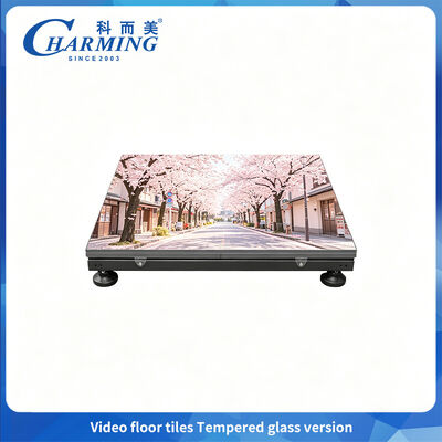 Charming Upgrade P2.6 Dance Floor LED Tempered Glass Cover with Factory Price