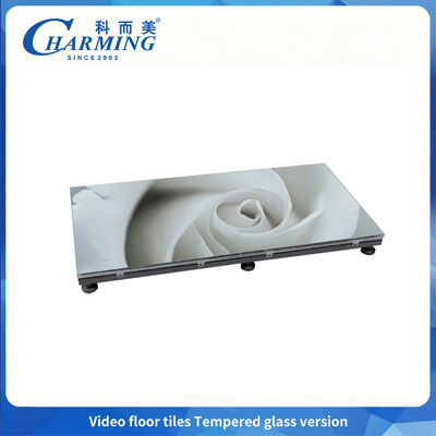 1500CD/m² Dansvloer LED Display P3.91 met Gehard Glas Versie Post-onderhoud