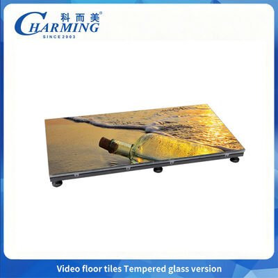 65536 Dot/33a1 Dansvloer LED Display P3.91 met Gehard Glas Versie 14-16 Bit Grijswaarde