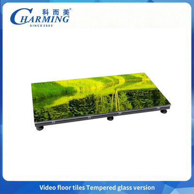 P2.6 kan Verstelbare hoogte Dansvloer LED Tempered Glass Cover met CE-certificering