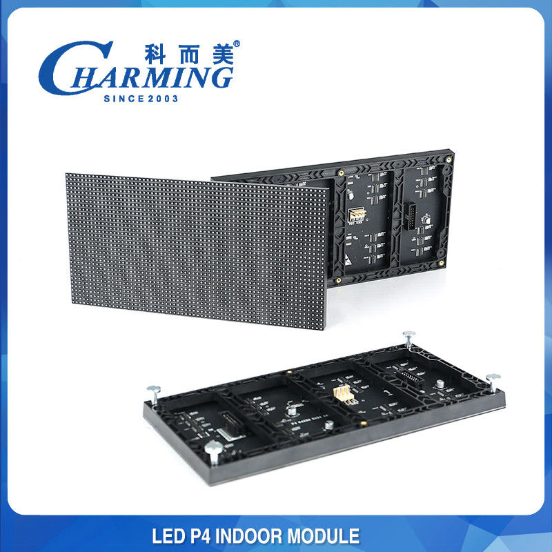 Nieuw ontwerp P4 Rgb Led Panel 256x128mm Indoor Background Led Module 3840Hz Verliesloos beeldkwaliteit Digitaal Display Screen Voor Retail Stage Kerk Video Wall