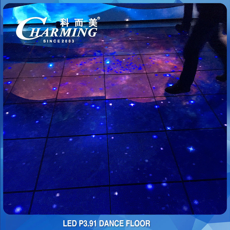 LED vloertegels Schermpaneel RGB Led vloertegels Display Scherm Waterdicht IP65 3840Hz Ondersteuning Weeding Dance Show