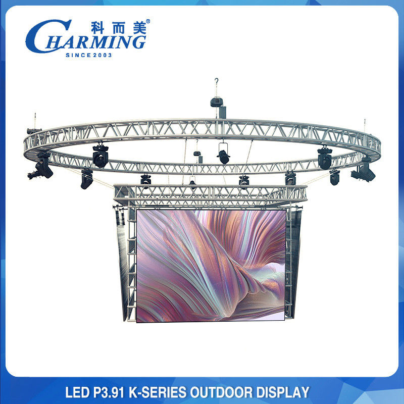 P3.91 Indoor Panel For Outdoor Event Lease Led Video Wall Display