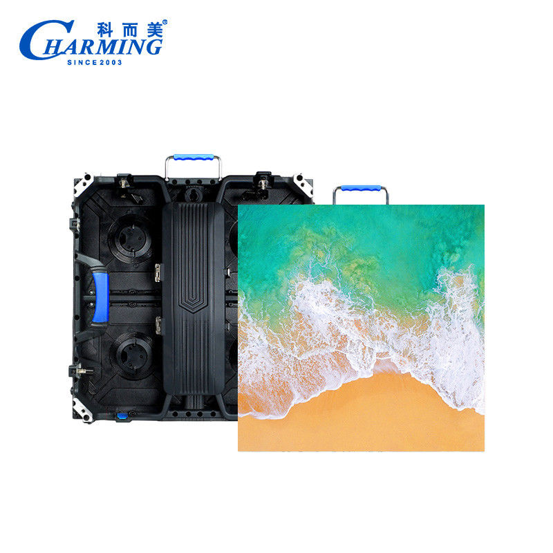 Full Color Hd LED Screen P3.91 Video Met Giet Aluminium Kasten Voor Reclame