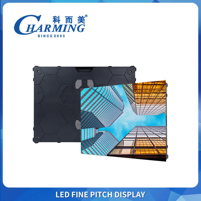 High-end indoor LED-scherm voor auditoriums en galeries 8K, onderhoud aan de voorzijde, 6 pixelpitches, flexibele maten