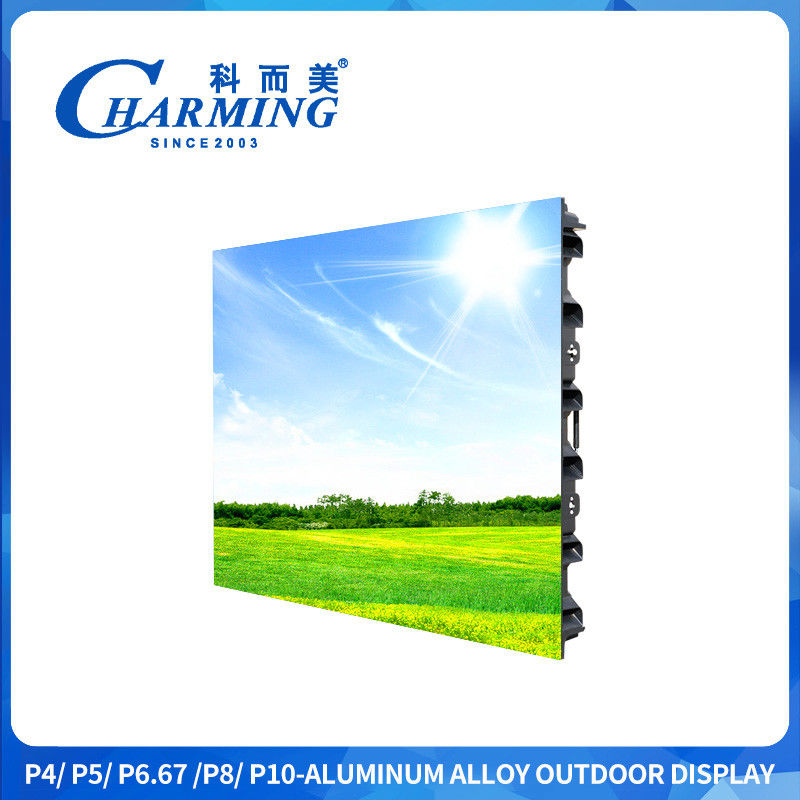 Schermpaneel Led Video Wand Buiten Led Sign P4 Led Advertentie Scherm Met 3840Hz High Refresh Rate