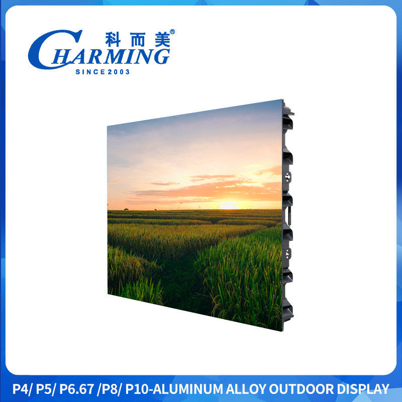 Led Advertising Screen Outdoor P4 Outdoor Led Display Screen Panel met 5500CD/M2 hoge helderheid