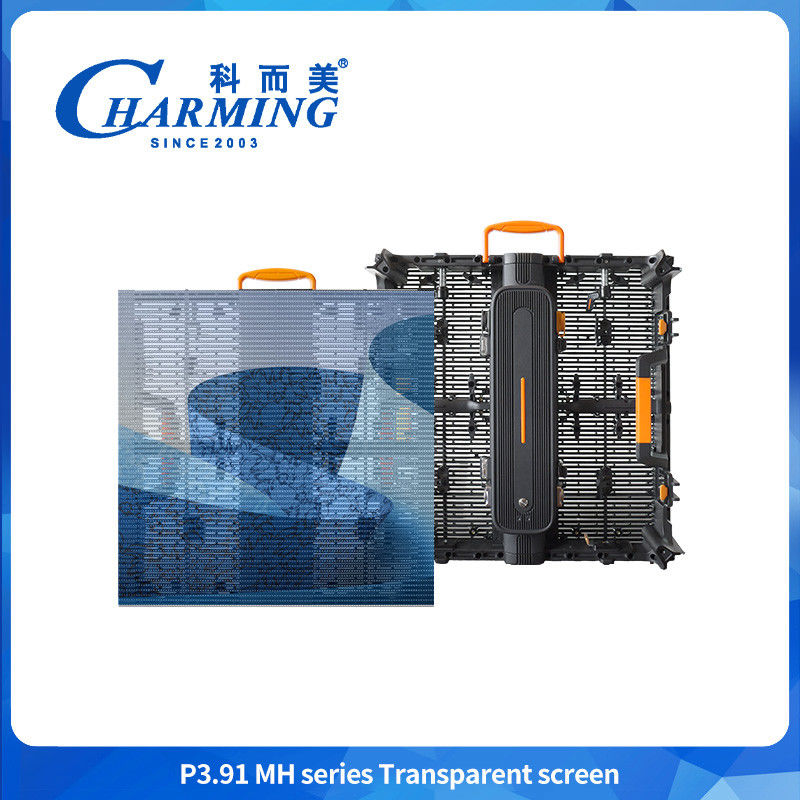 Ultralicht volledig waterdicht IP65 hoog transparantie 4K LED buitenscherm P3.91-7.81
