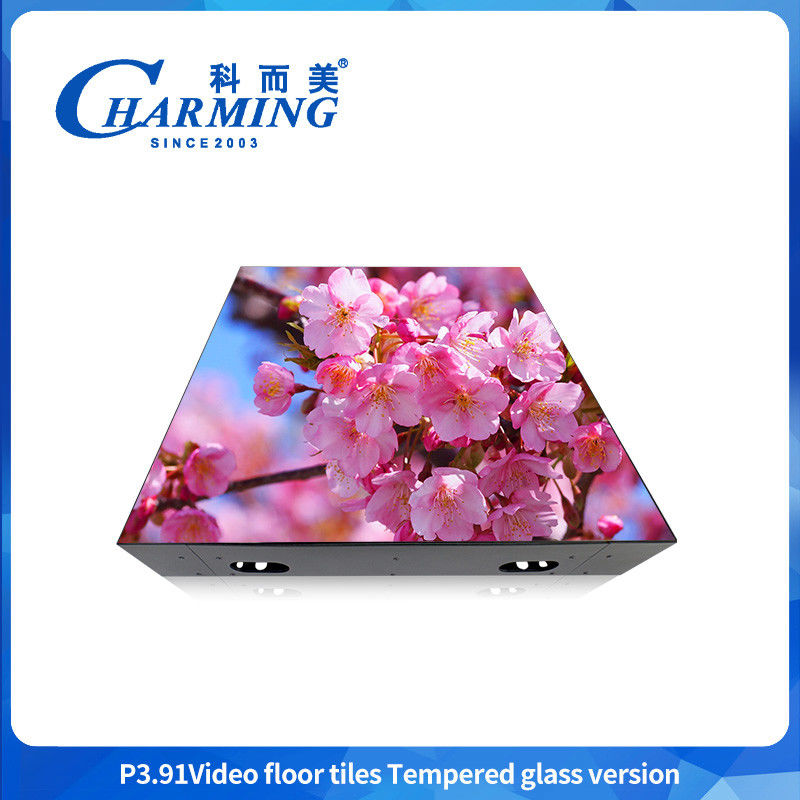 Led Display P3.91 Indoor Led Panel voor reclame GOB+Glasoppervlak HD Floor Screen Dance