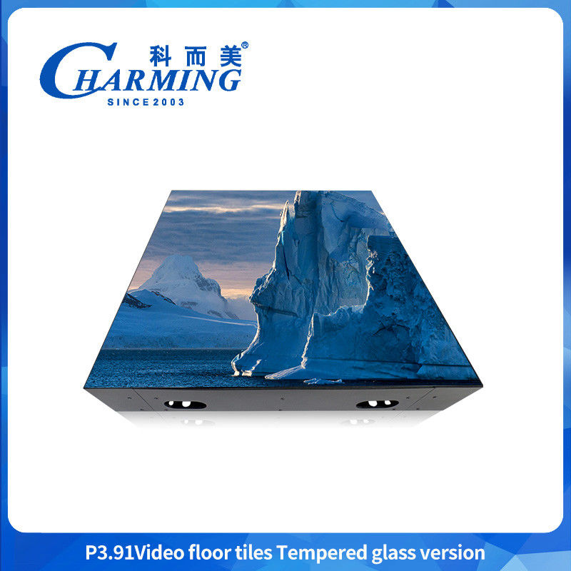 Waterdicht P3.91 Verlicht 3d GOB Dansvloer HD Floor Dans Led Screen