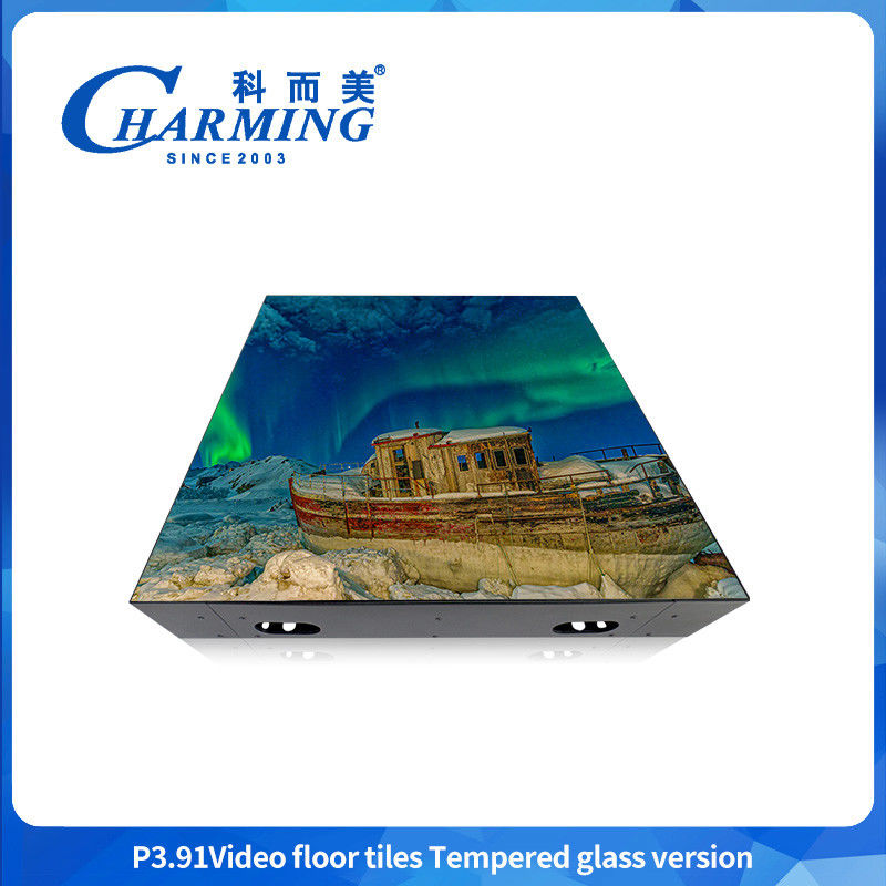 Aanpassing P3.91 Video Panel Display SMD1921 Indoor And Outdoor Glass + Gob Cover + Iron Frame Sign Led Dansvloer Voor Verhuur
