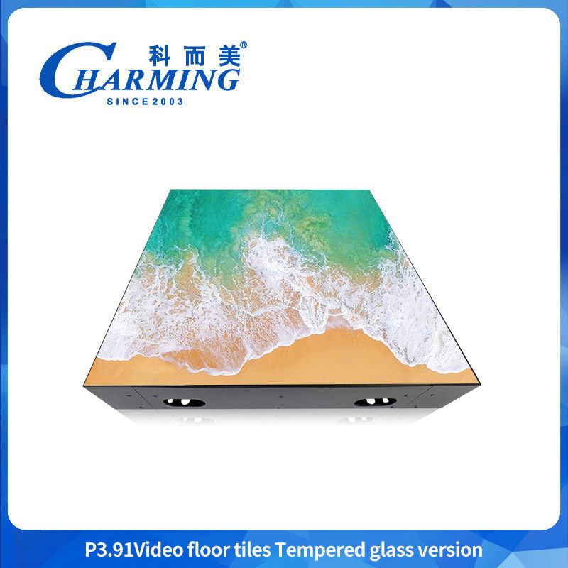 P3.91 GLASS DANCE FLOOR RAPID HOUSING MAINTENANCE HIGH-DEFINITION DISPLAY Uniformity van de warmte geleiding