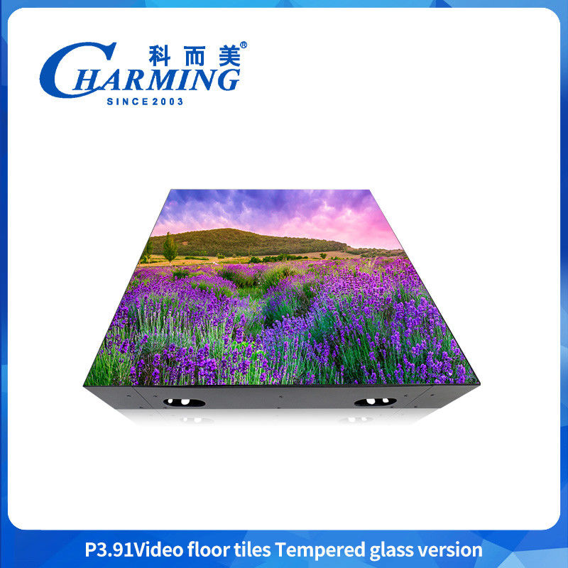 500*500mm Mobiele DJ Stage Video Floor Tile Screen Indoor en Outdoor 3D LED Screen Voor Wedding Bar Club