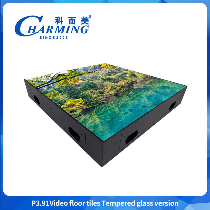 500X500Mm Indoor P3.9 Interactieve Bühne Dansvloer Led video muur Display Video tegels Scherm Voor bar evenementen Tradeshow