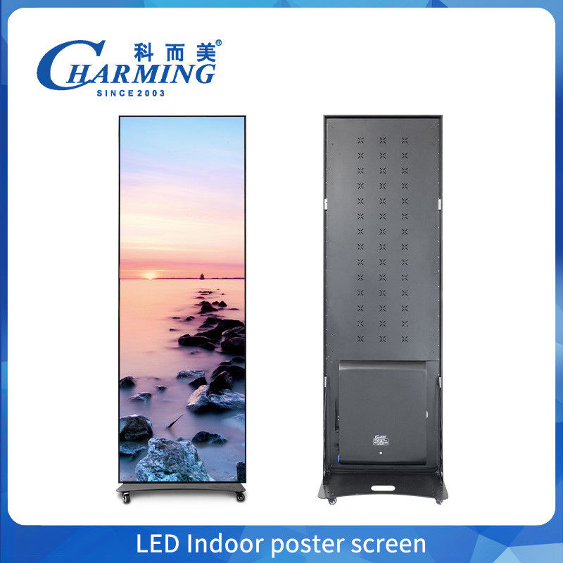 Nieuw ontwerp P1.8 P2 P2.5 LED Video Poster Indoor Exhibition LED Spiegel Poster Reclame Display Screen
