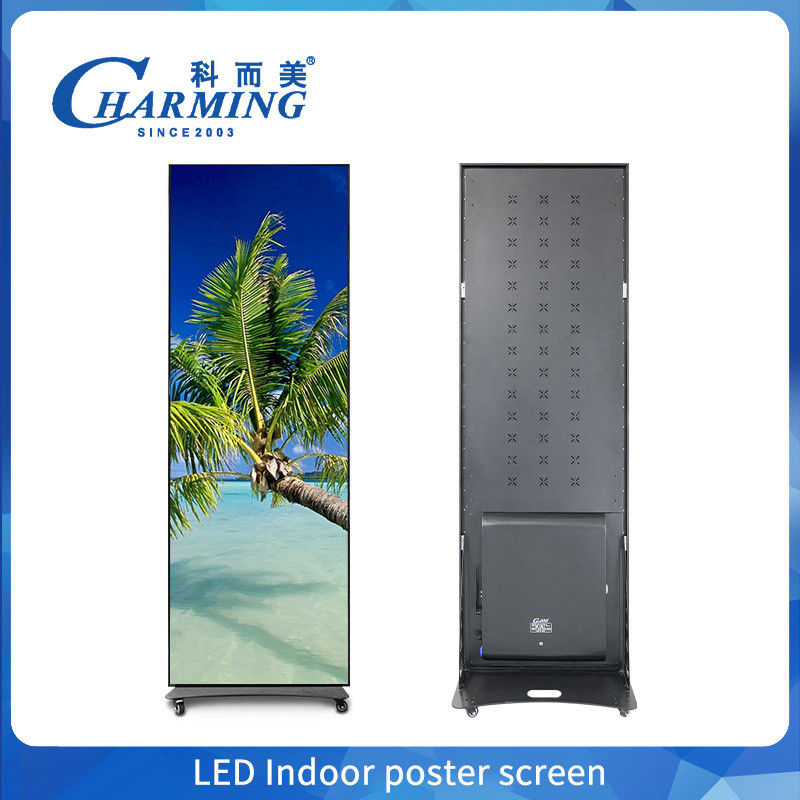 Indoor Welcome LED Light Menu Board 640mm*1920mm Rectangle Lighting Box met aluminium frame Acryl en glas materialen