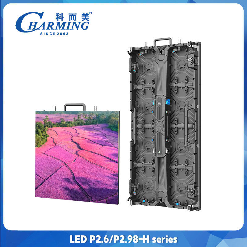 Super helder P2.6 P2.98 Indoor Outdoor Led Video Wall met vooronderhoud voor kerkgebruik