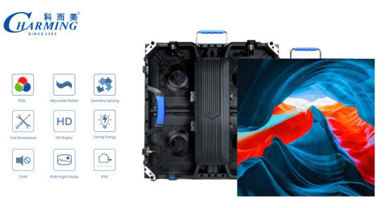 P3.91 Buiten LED-scherm met een hoge vernieuwingsfrequentie, snelle levering, full-color videodisplay, LED-wand voor commerciële verhuur