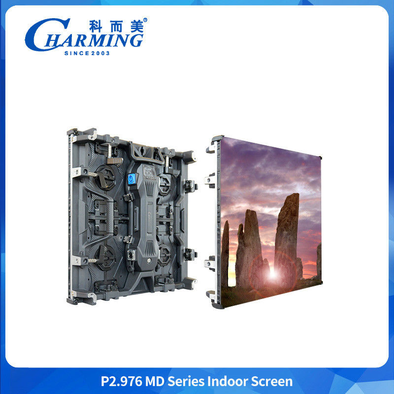 Flexibel led-scherm binnenshuis gebogen scherm P2.98 MD Series 7680HZ Led Video Wall