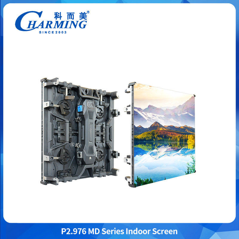 Flexibel led-scherm binnenshuis gebogen scherm P2.98 MD Series 7680HZ Led Video Wall
