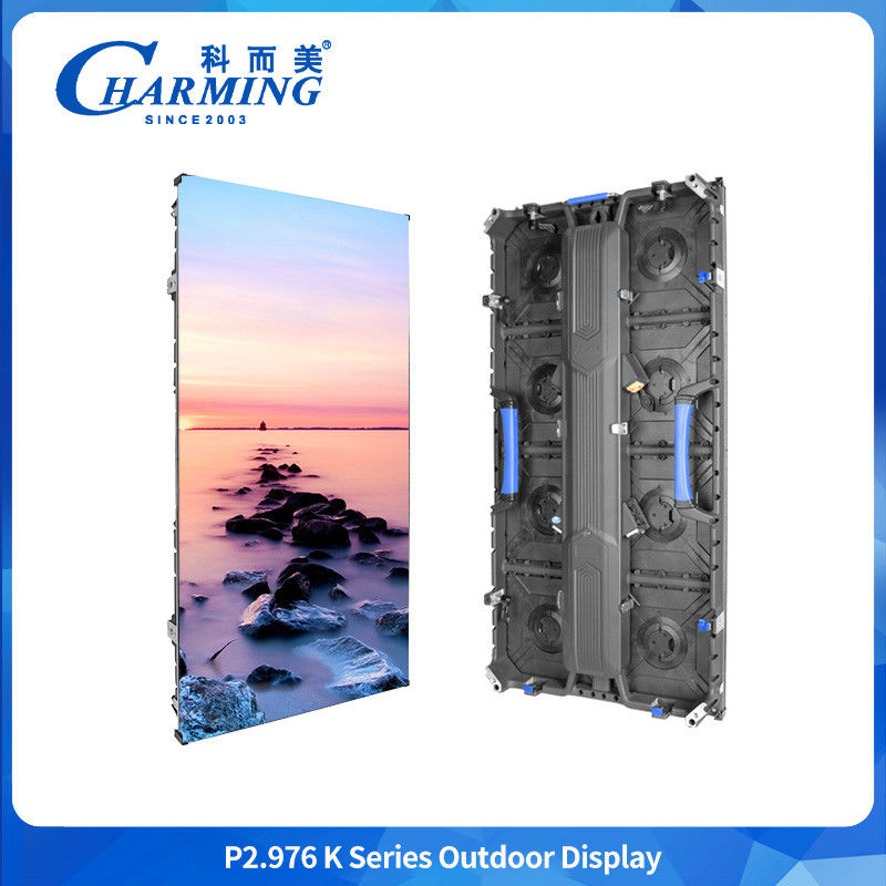 Buiten P2.98 Huur scherm Aluminium legering Waterdicht Led Muur Event Stage achtergrond