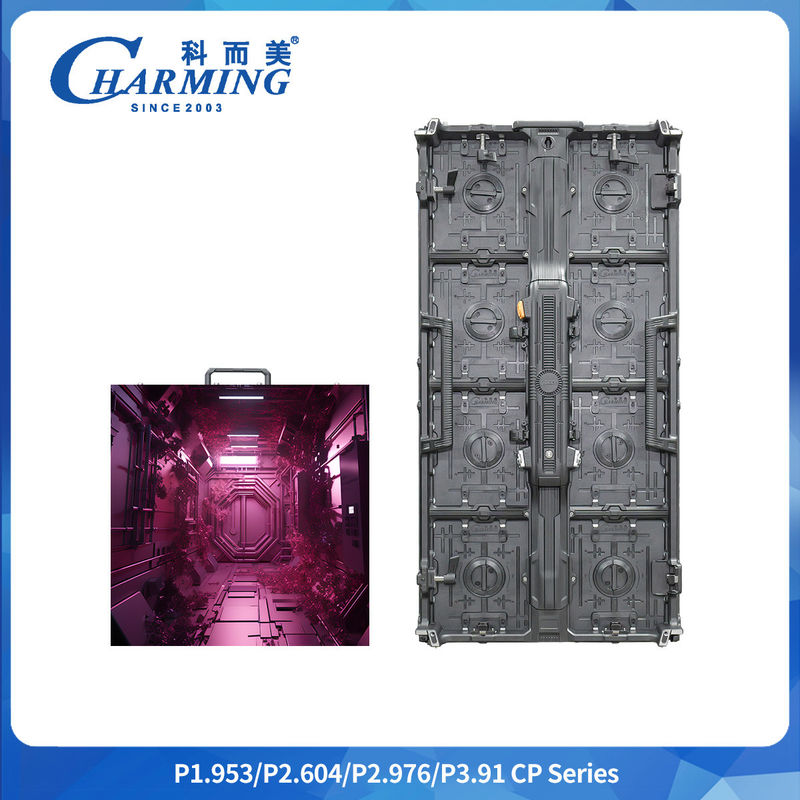 Split Structure Design P2.6/2.98/3.91 CP-serie 600~800 CD/m2 LED Video120° Muur met éénhandse bediening Quick Lock Nut