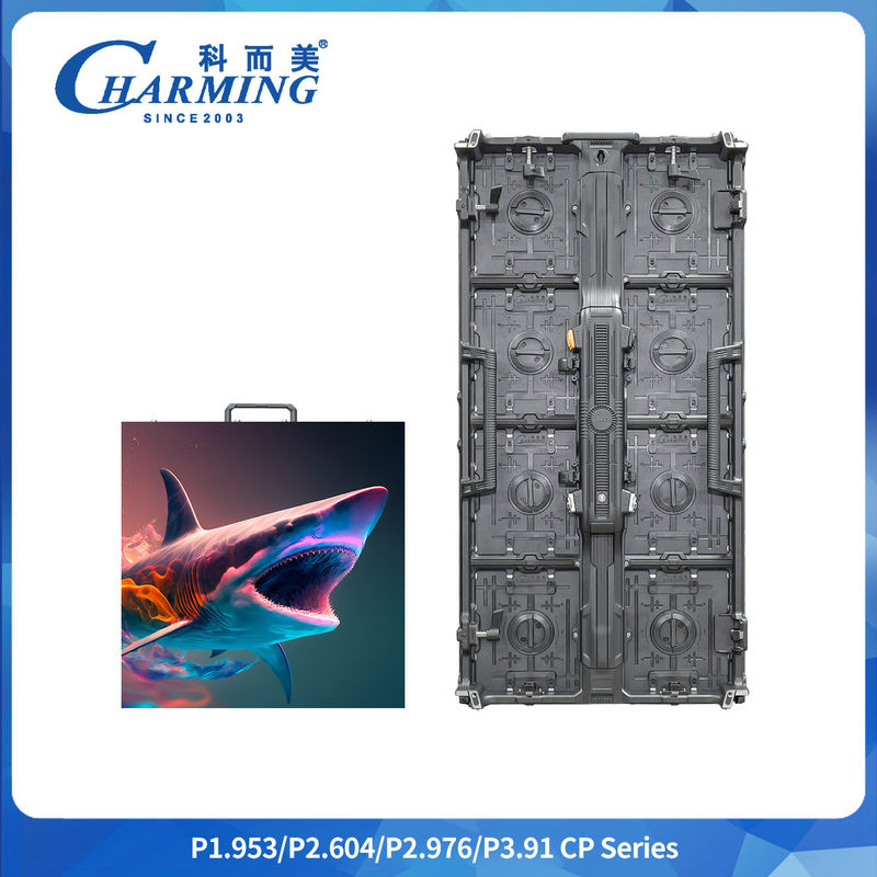 Aluminium legering doos P2.6/2.98/3.91 CP-serie Outdoor LED Video Wall Met Spring Ball Positioning