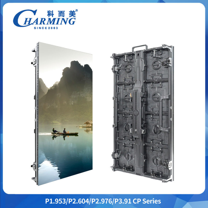 Fabrieksaanbod P2.6-3.91Aluminiumlegering Volle kleuren 3d gebogen 4k 4500Cd Indoor Video Display Commerciële reclame evenement Led Screen