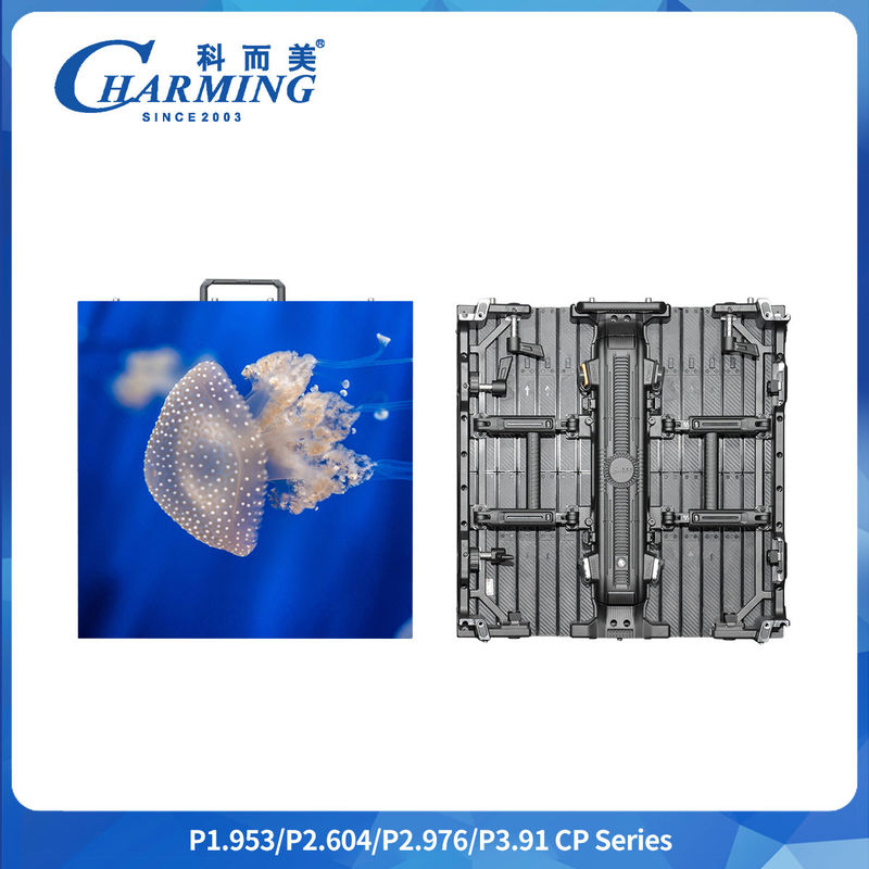 7680Hz 120° 10%~65%RH P2.6/2.98/3.91 CP-serie Indoor LED Video Wall Met Power Aviation Socket