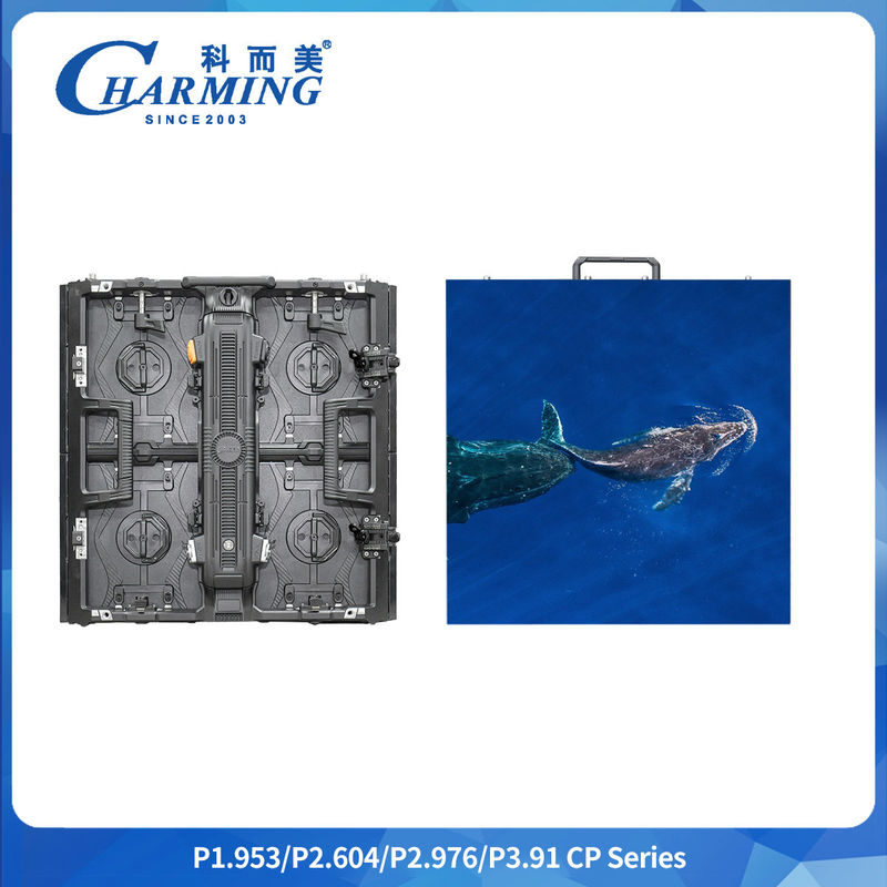 120° Bekijkhoek Gekrompen Led Aluminium Profiel P3.91 Indoor Hd Led Rental Led Display P2.98 Indoor Outdoor Stage Panel Met 7680 Hz
