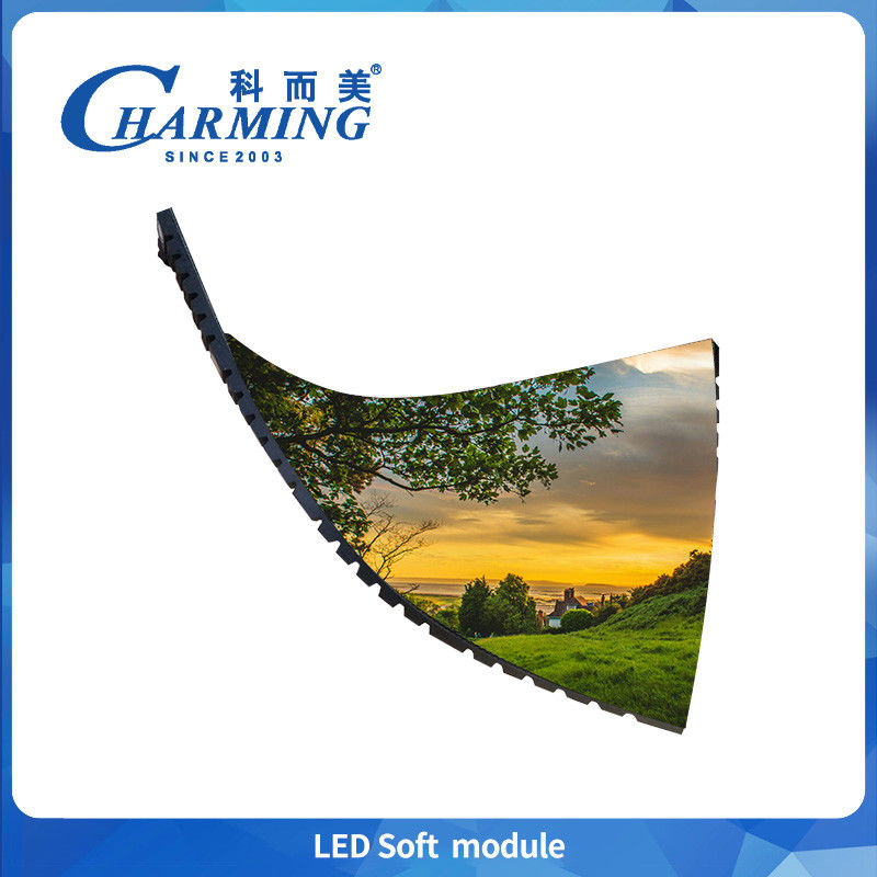 2025 Meest populaire 3840 Hz HD-module Led P2 P2.5 P3 P3.076 P4 Led Soft Module Indoor Flexible Led Display Screen