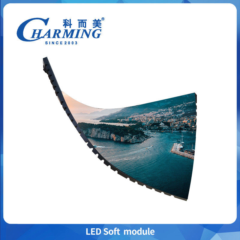 IP40 Sterk magnetisch cilindrisch flexibel scherm P2 P2.5 P3 P3.076 P4 Frontonderhoud Indoor Soft Module