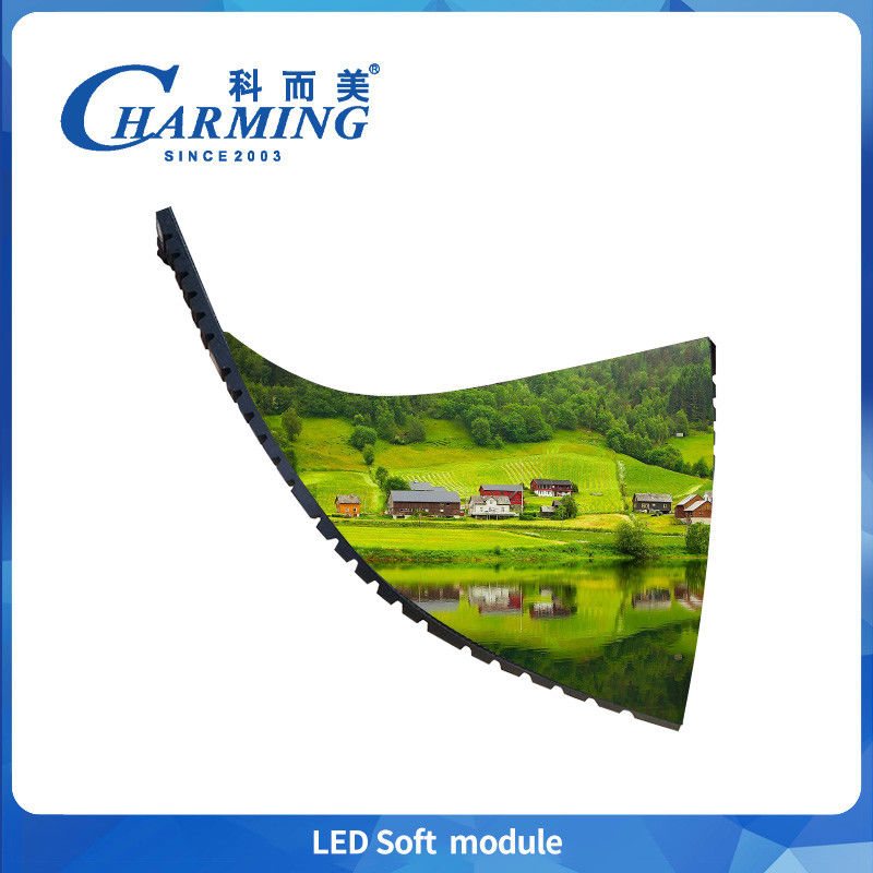 Fabrieksprijs P4 Led Soft Module Indoor Display Vedio Wall Screen Gewicht 255g 256*128MM SMD2020 Adveresting Screen