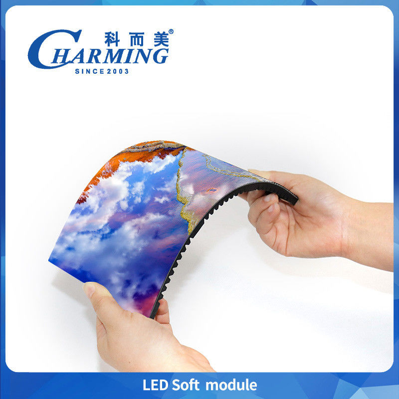 Creative Front Maintenance Flexible HD Soft Led Module P1.86 P2 P2.5 P3 Gekrompen reclame rond scherm Halve cirkel led scherm
