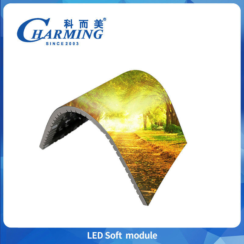 Indoor Led Soft Module P2 P2.5 P3 Ip40 Beschermingsniveau naadloze splitsing 4k High Definition Display voor cilindrisch scherm