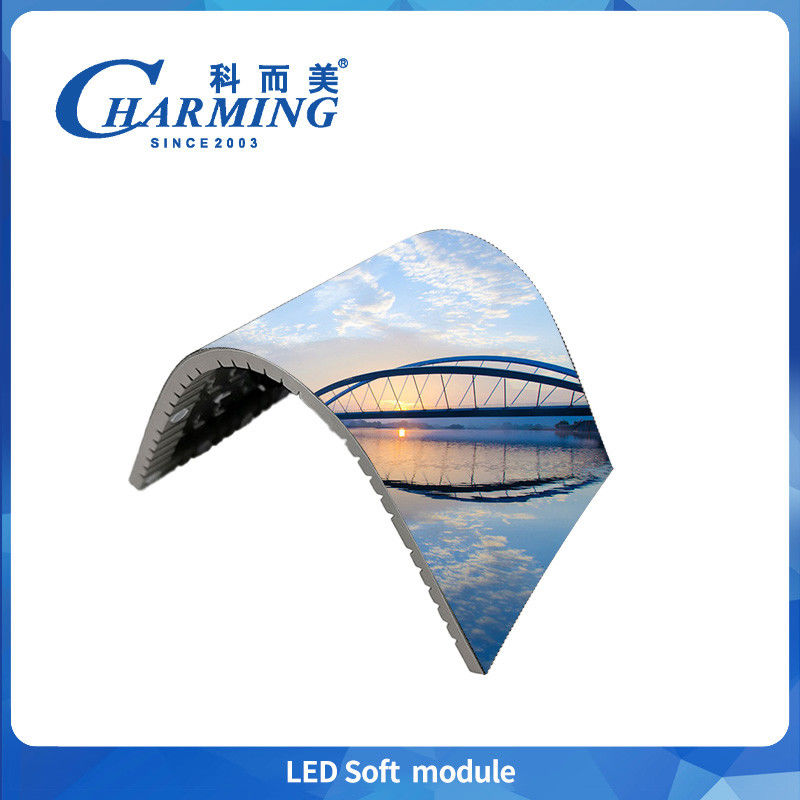 Indoor P3 Soft Module Video Flexibele module Full Color Aangepast gebogen programmeerbaar flexibele LED -display