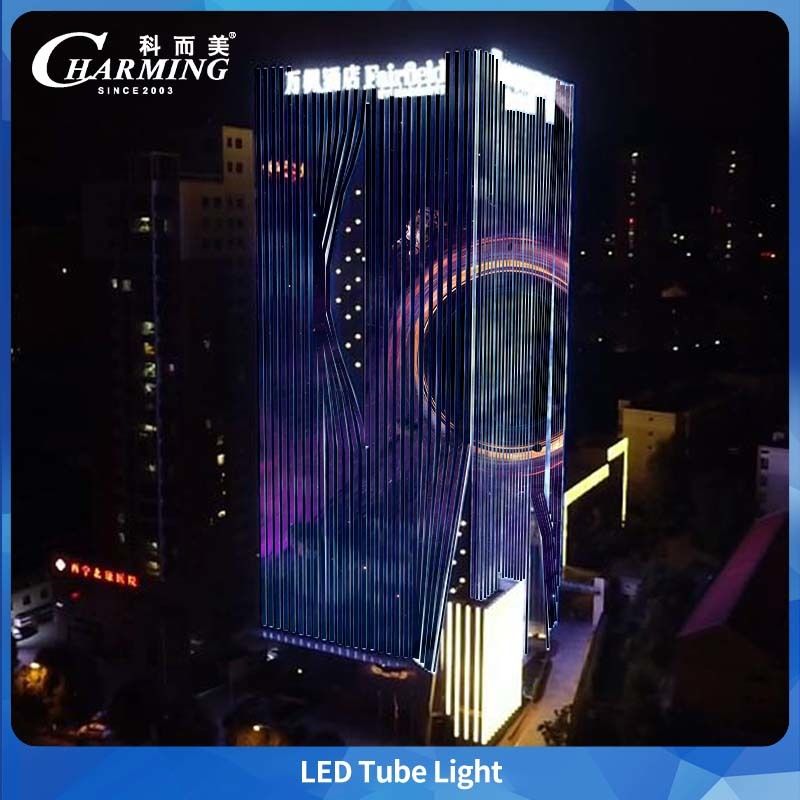 RGB LED Punt Pixel Licht Permanent Tracking Gebouw Dak Buitenverlichting Kerst Halloween Feest Decoratie