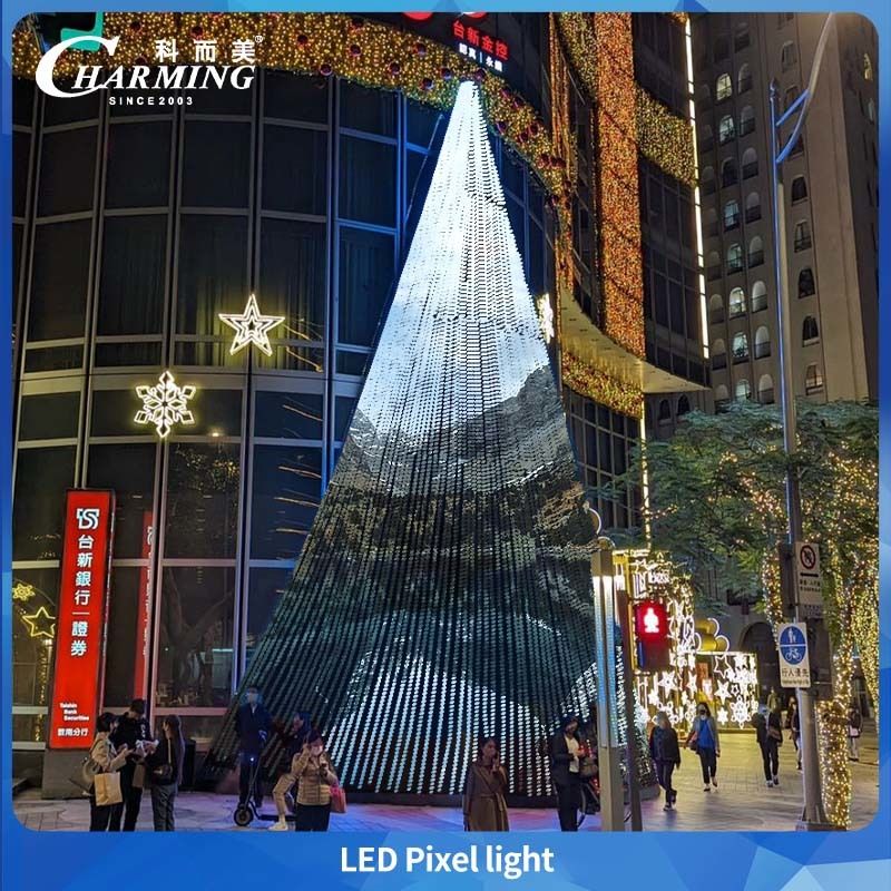 Pixellicht Rgb Led Pixels 30mm Diameter IP66 RGB Led Pixel Light Indoor Outdoor Decoration Lighting Gebouwen Bruggen
