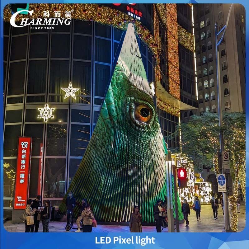 Led Pixel Light 43A SMD3535 IP66 Gemakkelijk te Gebruiken Buitenmuurdecoraties Buitengebruik