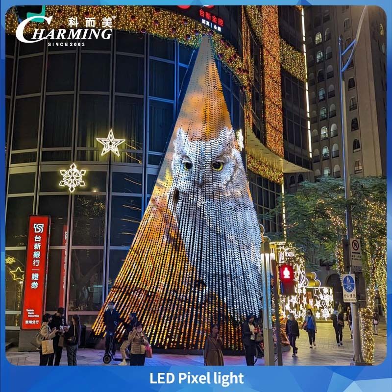 30mm Rgb Dc24v Dot Pixel Outdoor Led Punt Dmx Pixel Led Puntlicht voor Gevelgebouw