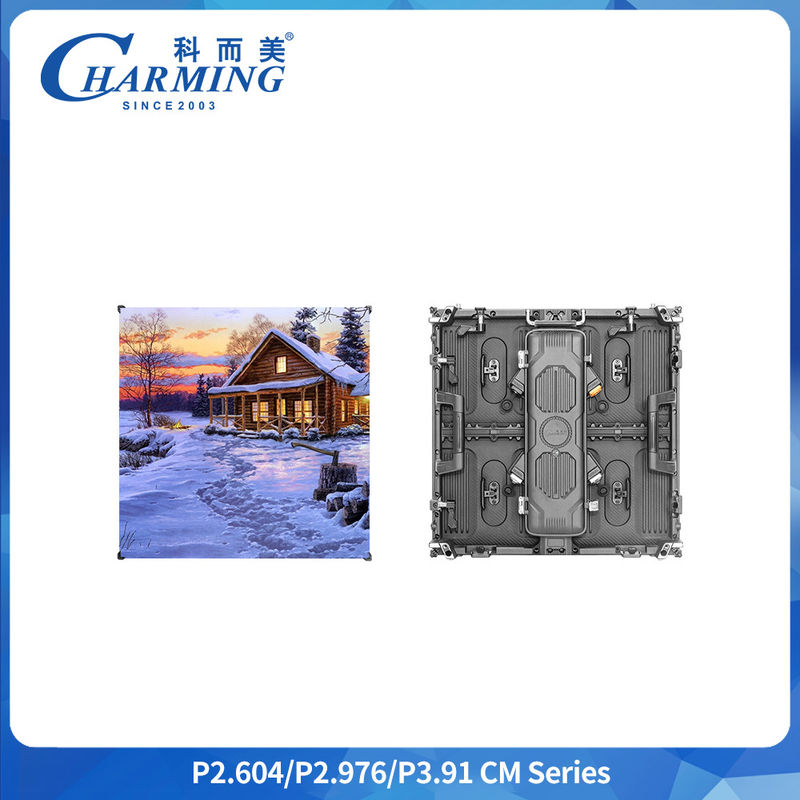 Huur Led Display Binnen Buiten Full Color Ledwall P3.9 P3.91 Led Videowand 500*500mm 500*1000mm Gegoten Aluminium Displayschermen