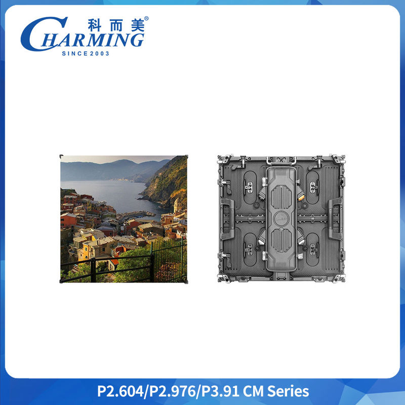 P3.91 Outdoor Reclame LED Scherm IP65 Waterdicht LED Display 500x500MM SMD1921 Gegoten aluminium behuizing