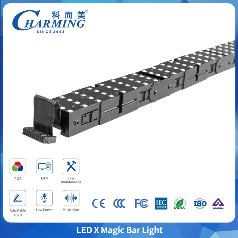 140° kijkhoek PC Korstmateriaal RGB Lange levensduur Kleurrijk Verbazingwekkend Led Magic Bar Light