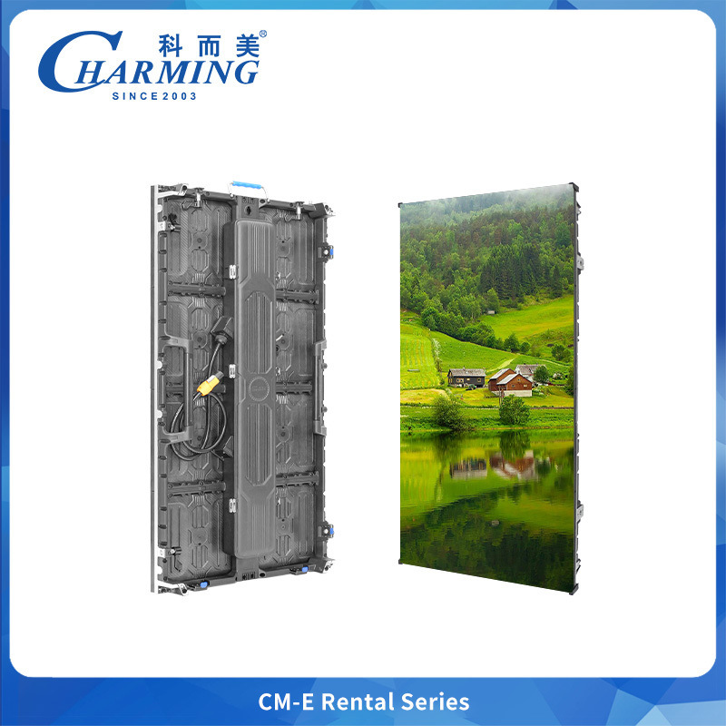 500x500mm/500x1000m 6.4kg Huur Led Display Cabinet Stroomkabel Integratie Voor Concert Stage Evenementen