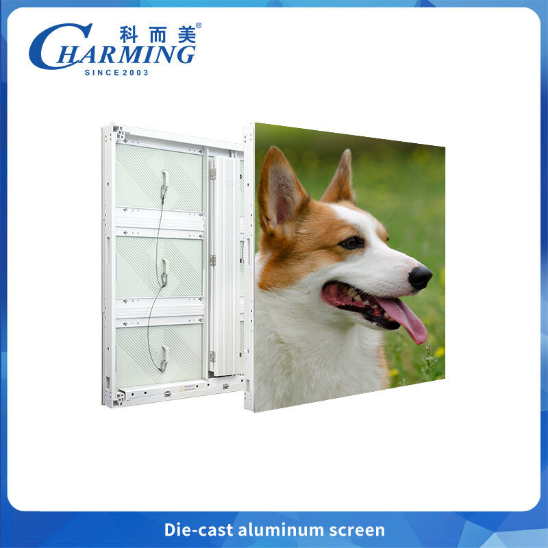 P6.66 Verhuur buiten LED-scherm met boogsplicing en hoge helderheid Meer dan 6000 Cd/m2 Corrosiebestendig